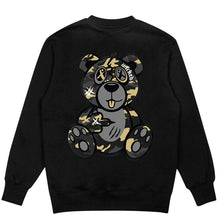 Load image into Gallery viewer, Colorado Gold Camo Wicked Bear Crewneck Sweatshirt - Black
