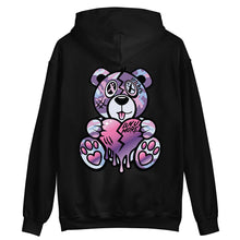 Load image into Gallery viewer, Luv U More Front/Back Wicked Bear Hoodie - Black
