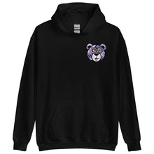 Load image into Gallery viewer, Luv U More Front/Back Wicked Bear Hoodie - Black
