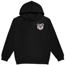 Load image into Gallery viewer, Arctic Pink Volt Camo Front/Back Wicked Bear Hoodie - Black
