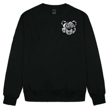 Load image into Gallery viewer, Gray Camo Wicked Bear Crewneck Sweatshirt - Black
