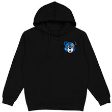 Load image into Gallery viewer, Royal Blue Camo Front/Back Wicked Bear Hoodie - Black
