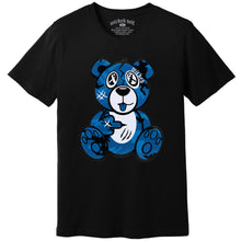 Load image into Gallery viewer, Royal Blue Camo Wicked Bear T-Shirt - Black
