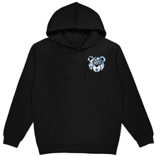 Load image into Gallery viewer, Sky Blue Camo Front/Back Wicked Bear Hoodie - Black
